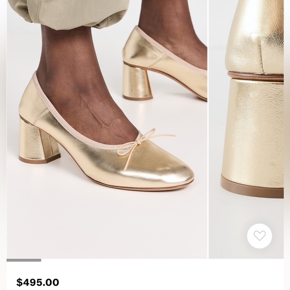 Mansur Gavriel gold pumps size 6 - Picture 9 of 9